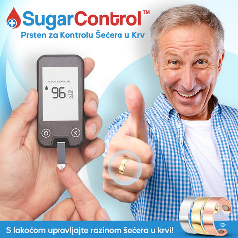 SugarControl™ Prsten za Kontrolu Šećera u Krv